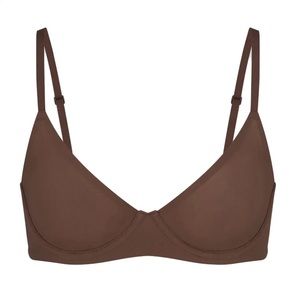 SKIMS FITS EVERYBODY PUSH-UP DEMI BRA | COCOA/ 36D